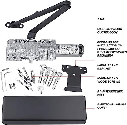 Extra Heavy Duty Door Closer Commercial Grade 1