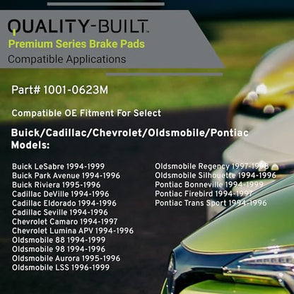 Front Semi Metallic Brake Pads