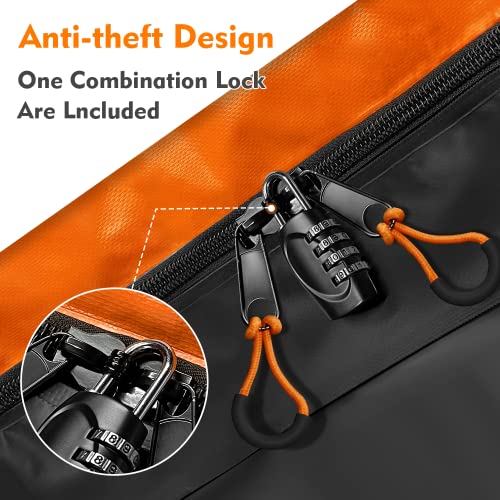 20 Cubic Hitch Mount Cargo Carrier Bag Waterproof Soft Car Tray
