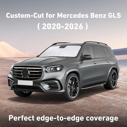 Windshield Sunshade Compatible for Mercedes Benz GLS 2020