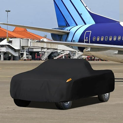Waterproof Car Cover All Weather Snowproof UV Protection Windproof Outdoor Full Truck Cover