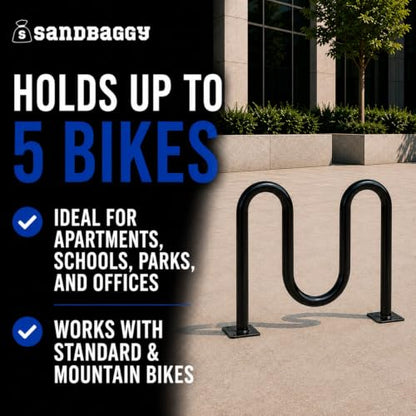 Commercial 5 Bike Rack