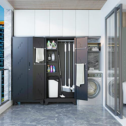75" Taller Metal Garage Storage Cabinet