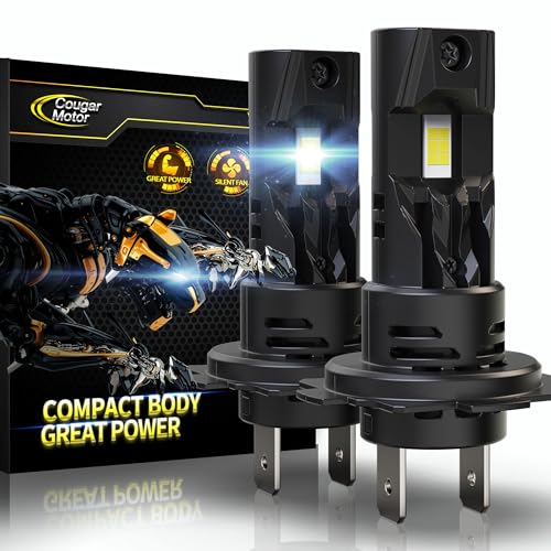 H7 Bulbs, 1:1 Size H7 Lights Bulb No Adapter Required 6500K White Fog Light or Off-Road Use Plug and Play - Pack of 2 (2 Count)