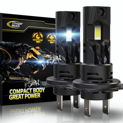 H7 Bulbs, 1:1 Size H7 Lights Bulb No Adapter Required 6500K White Fog Light or Off-Road Use Plug and Play - Pack of 2 (2 Count)
