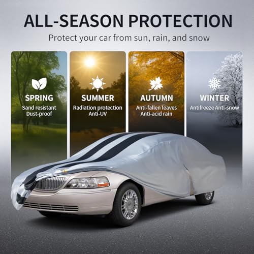Multi Layer Car Cover Custom Fit for Lincoln Town