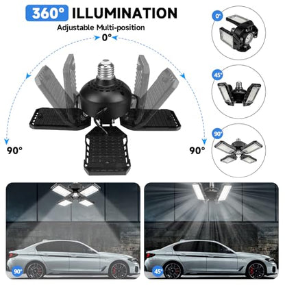 LED Garage Lights 4 Pack (4 Count)