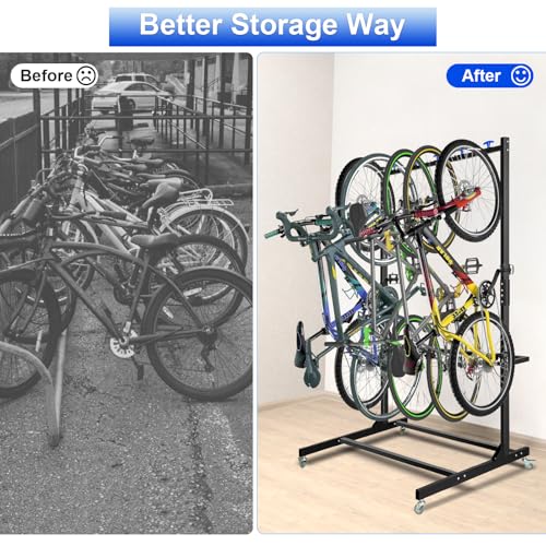 Freestanding Bike Storage Rack (300 Count)