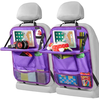 Car Backseat Organizer with Foldable Tablet Holder (42.3288 Ounce)