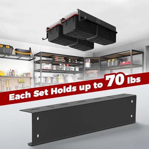 Overhead Garage Storage Rack System (8 Count)