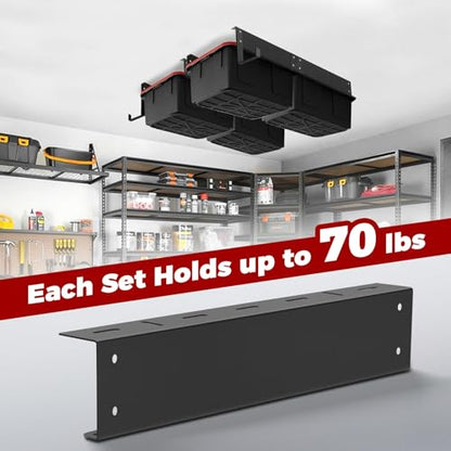 Overhead Garage Storage Rack System (8 Count)