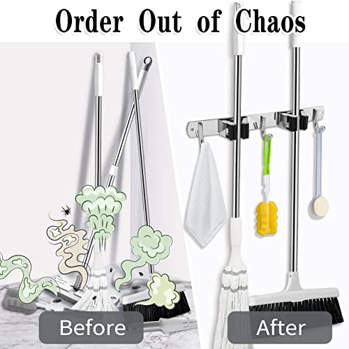 Broom Holder Wall Mount