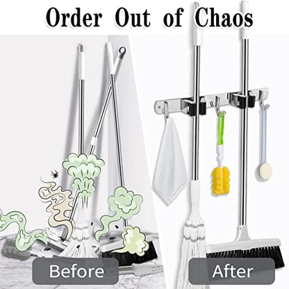 Broom Holder Wall Mount