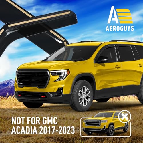 Extra Durable Window Deflectors in (4 Count)