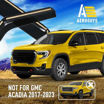 Extra Durable Window Deflectors in (4 Count)
