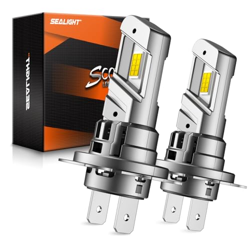 H7 Fog Light Bulbs 900% Brightness 50000LM Super Bright