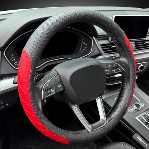 Nappa Leather Steering Wheel Cover
