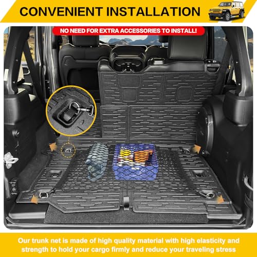 Cargo Mats with Net for 2018
