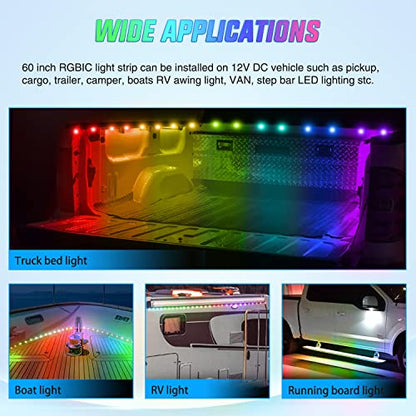 Truck Bed Light Strip RGB