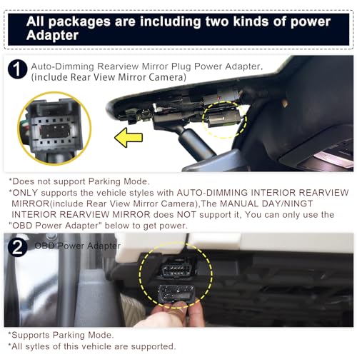 4K Dash Cam Custom fit for GMC Yukon