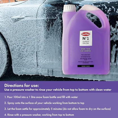 No.1 Super Snow Car Shampoo (69 Fl Oz)