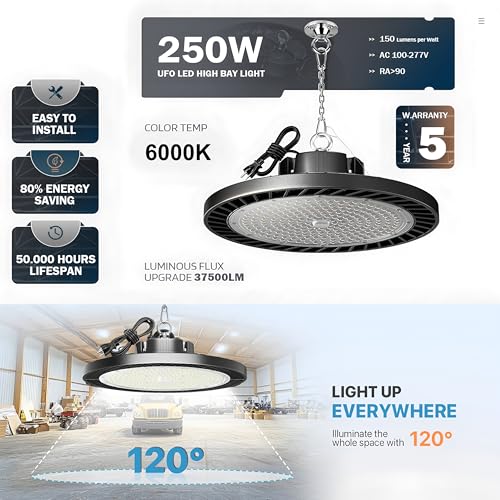 250W UFO LED High Bay Light