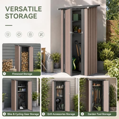 3x2 FT Outdoor Storage Shed