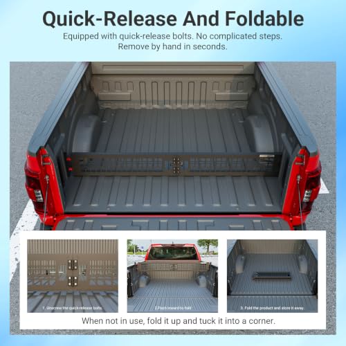 Truck Bed Divider Compatible with 2022