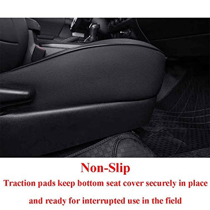 Tacoma Seat Covers Custom Fit for Toyota Tacoma 2016 2017 2018 2019 2020 2021 2022 2023 Double Cab