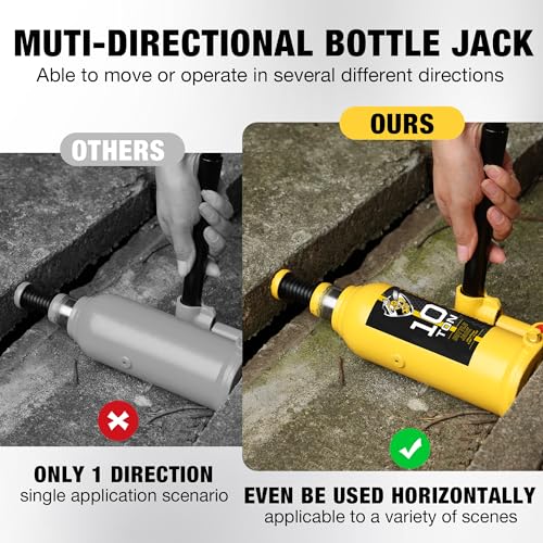 10 Ton Muti Directional Welded Bottle Jack