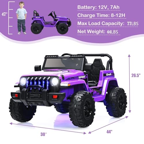 Kids Ride on Car Truck with 2.4G Remote Control