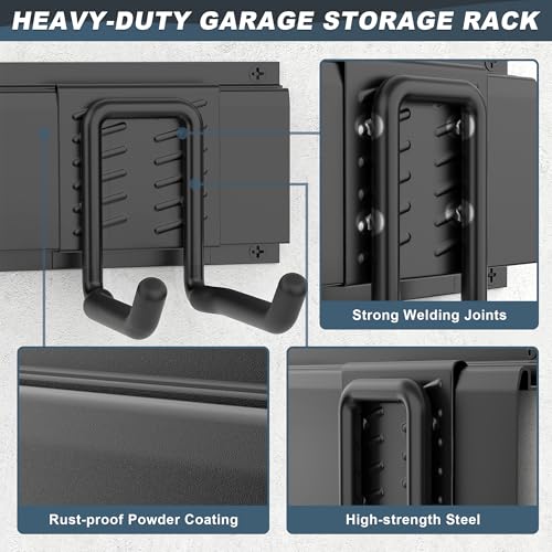 Wall Mounted Garage Tool Organizer
