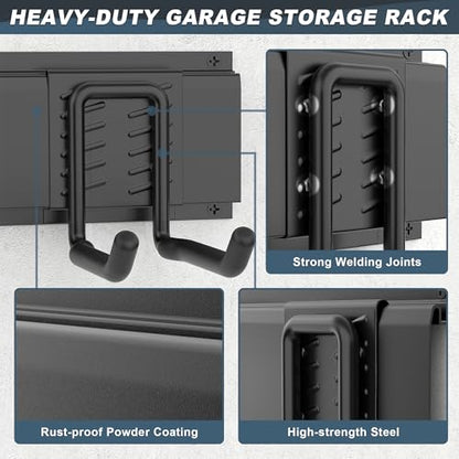Wall Mounted Garage Tool Organizer