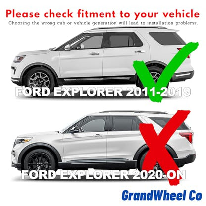 Window Deflectors Smoke Tinted in (4 Count)