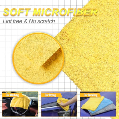 Car Wash Towels 16x16 (6 Count)