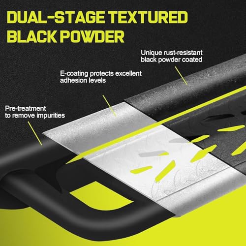 Running Boards Compatible with 2015 (2 Count)