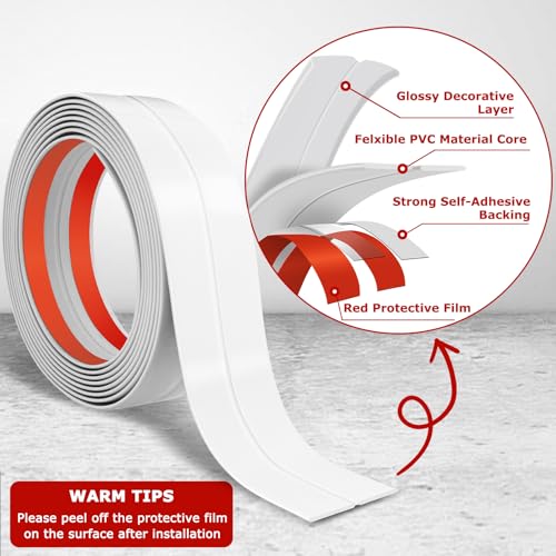Wall Corner Protector Peel and Stick Corner Trim Molding
