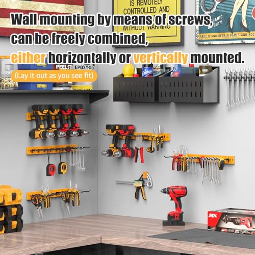 3 Modular Pegboard Strip Storage (2.42 Count)
