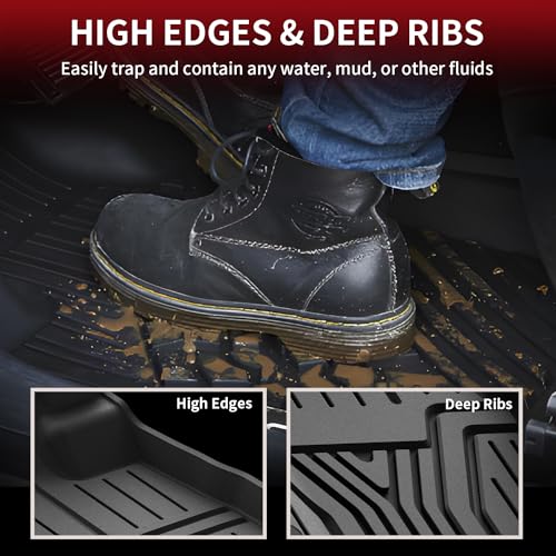 All Weather Floor Mats for Honda Pilot 2023