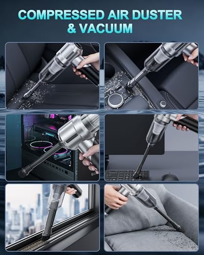 Car Vacuum Cordless Mini Handhled 4