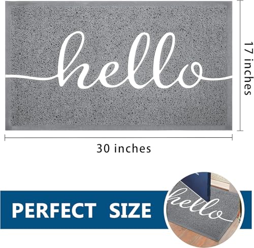 Door Mat Outside Inside Hello Doormat