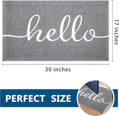 Door Mat Outside Inside Hello Doormat