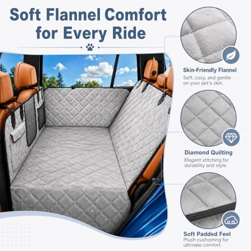 Truck Dog Seat Cover for Back Seat