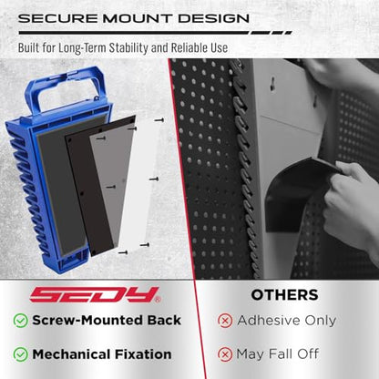 8 Piece Magnetic Socket and Wrench Organizer Set (8 Count)