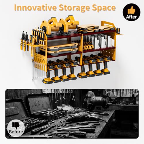 Large Power Tool Organizer Wall Mount