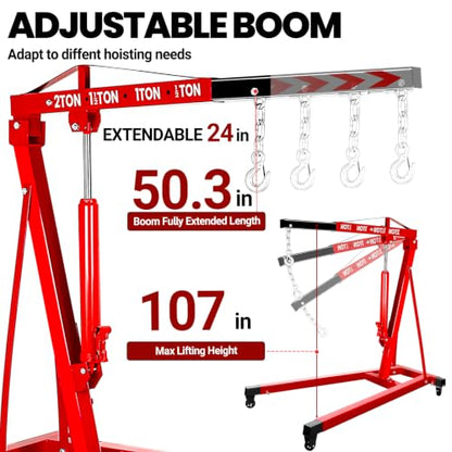 5500 Lbs Folding Engine Hoist
