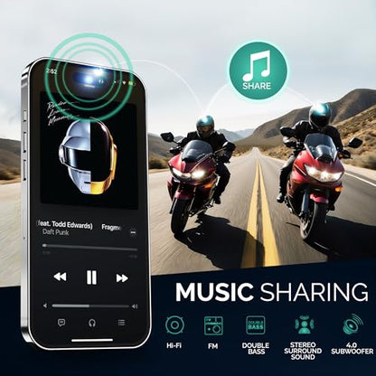V8 Motorcycle Bluetooth Headset
