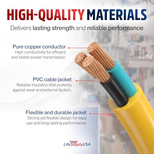 25ft Outdoor Indoor Extension Cord 14