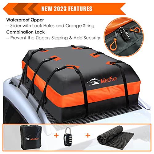 Car Roof Bag Rooftop Cargo Carrier Bag Waterproof 20 Cubic Feet roof Cargo