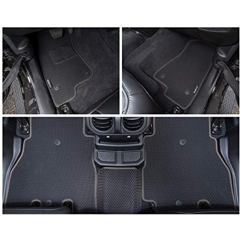 All Weather Car Floor Mats Compatible with Jeep Wrangler JL 2018